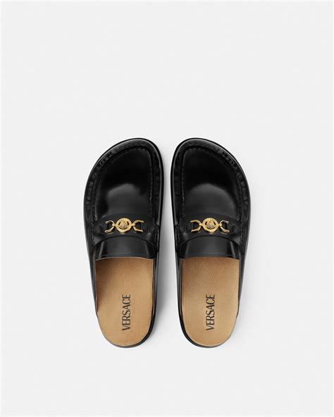 Medusa Mules Black,Gold 